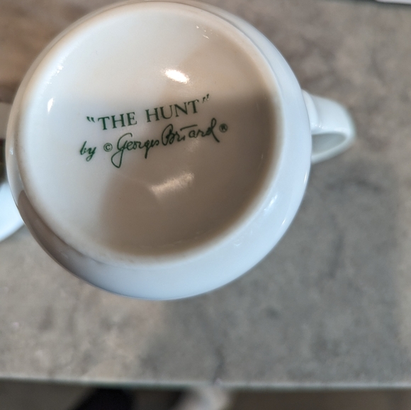Georges Briard set/2 "The Hunt" mugs. - Picture 7 of 10